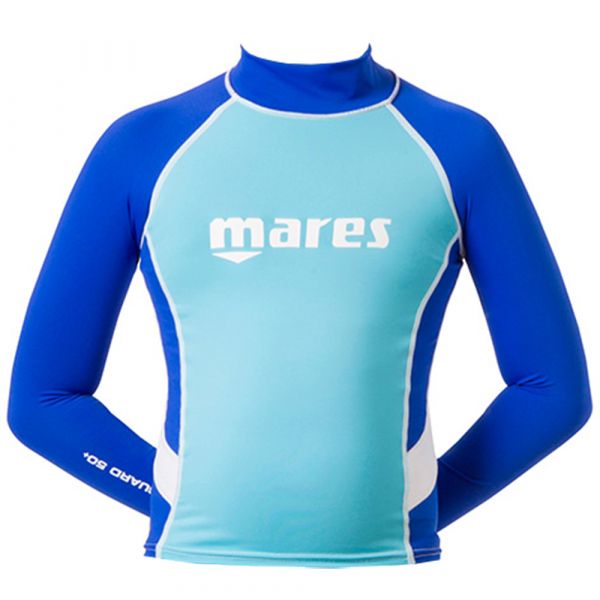 Реглан сонцезахисний Mares Rash Guard Junior дитячий синьо-блакитний