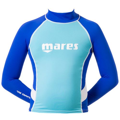 Реглан сонцезахисний Mares Rash Guard Junior дитячий синьо-блакитний
