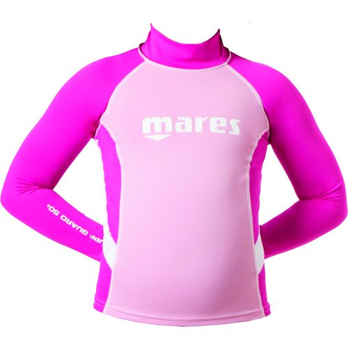 Реглан сонцезахисний Mares Rash Guard  Junior дитячий рожевий