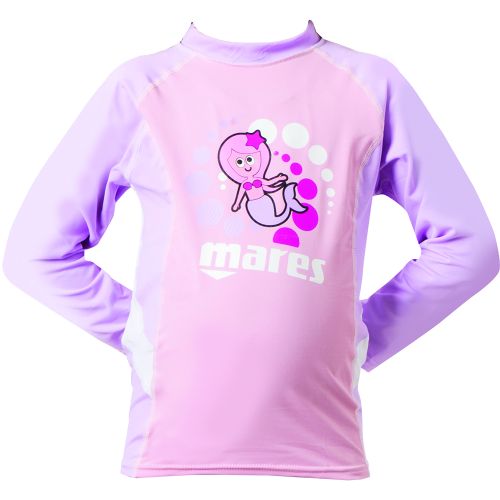 Реглан сонцезахисний Mares Rash Guard Kid дитячий рожевий