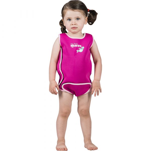 Купальник для басейну неопреновий Mares Baby Wrap дитячий рожевий