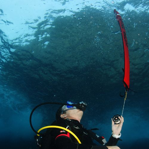 Буй для дайвінгу Mares Diver Alert Marker помаранчевий