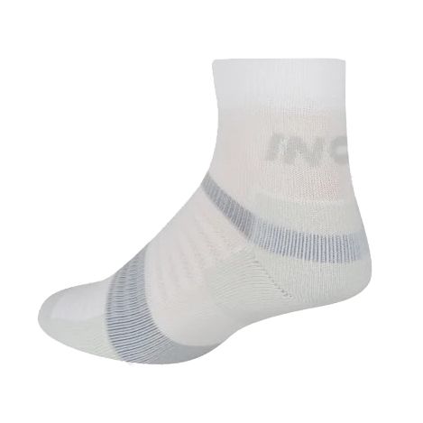 Шкарпетки для бігу Inov-8 Active Mid біло-сірі унісекс
