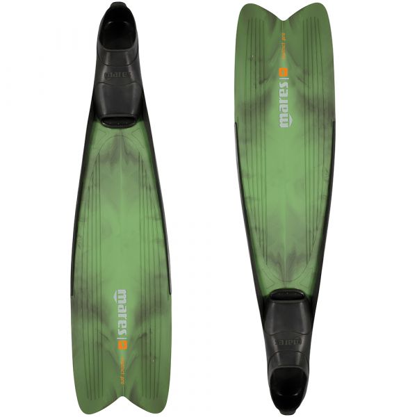 Ласти для підводного полювання Mares Instinct Pro Polytec зелений камуфляж
