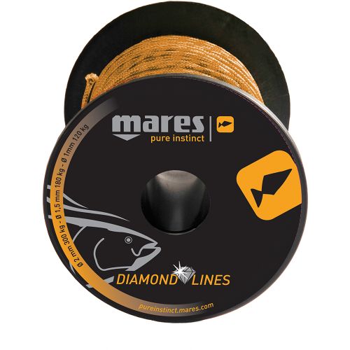 Лінь Mares Diamond помаранчевий 1 mm