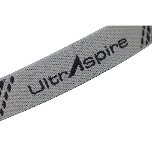 Ліхтар налобний для бігу UltrAspire Lumen 650 Oculus чорно-сірий