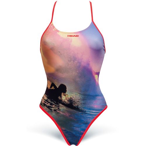 Купальник для басейну Head Swim Lady синьо-рожевий