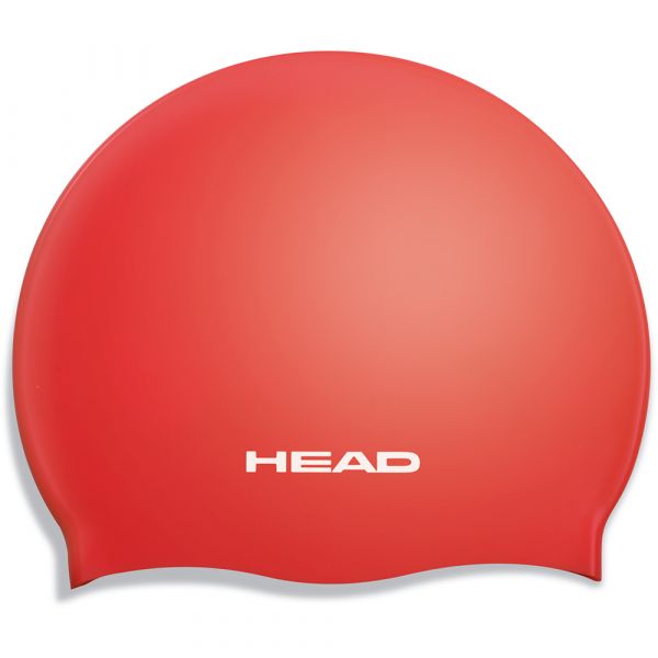Шапочка для плавання дитяча Head Silicone Flat червона