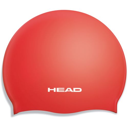 Шапочка для плавання дитяча Head Silicone Flat червона