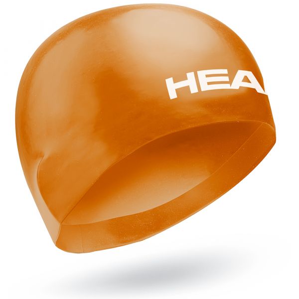 Шапочка для басейну Head 3D Racing помаранчевий