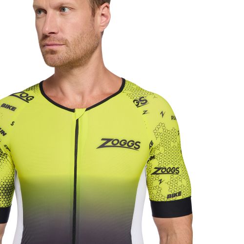 Трисют для триатлону Zoggs Predator Ultra чоловічий чорно-жовтий