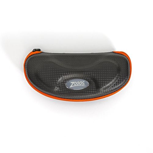 Чохол для окулярів твердий Zoggs Elite Goggle Case (чорно-помаранчевий)