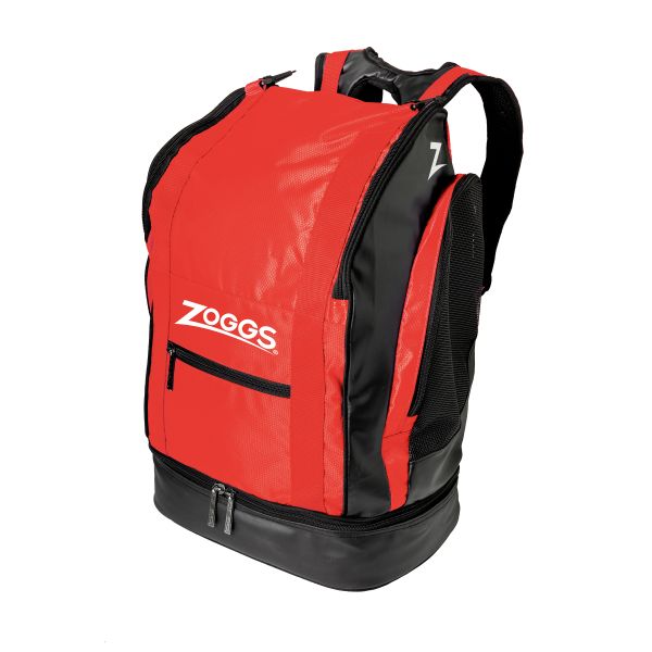 Сумка для басейну Zoggs Tour Back Pack 40 L червоно-чорна