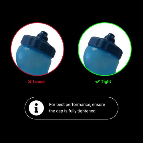 Фляга UltrAspire Ultraflask Human 20 OZ 2.0 блакитна