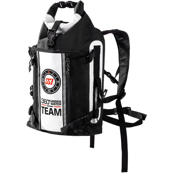 Рюкзак водонепронекний SSI Backpak чорно-білий