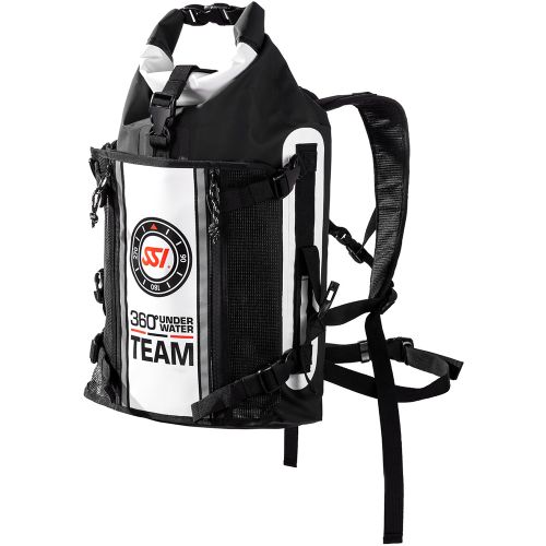 Рюкзак водонепронекний SSI Backpak чорно-білий