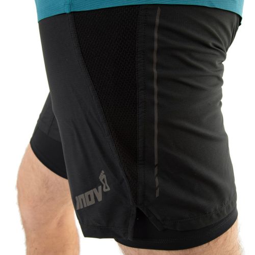 Шорти для бігу INOV-8 Race Elite 7 Short M чоловічі чорний
