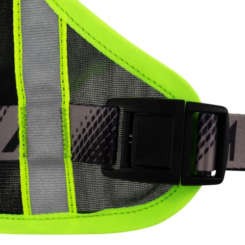Жилет для бігу світловідбиваючий UltrAspire Neon Reflective Vest салатово-чорний