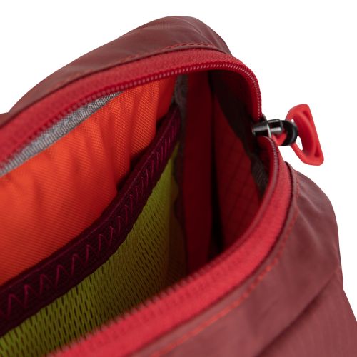 Поясна сумка для бігу UltrAspire Plexus Waist Pack Burgundy з тримачем Lumen Ally для ліхтаря бордов