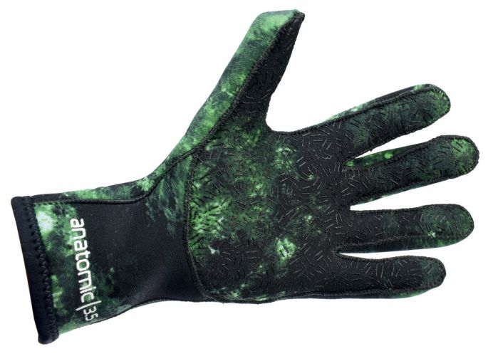 Рукавички для підводного полювання Seac Anatomic Camo Green 3,5 mm