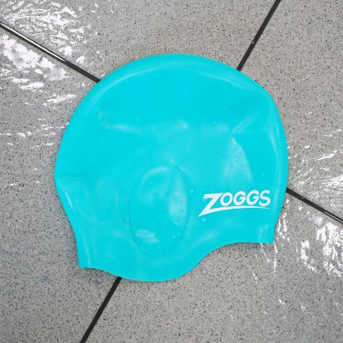 Шапочка для плавання Zoggs Ultra-fit Silicone Cap бірюзова