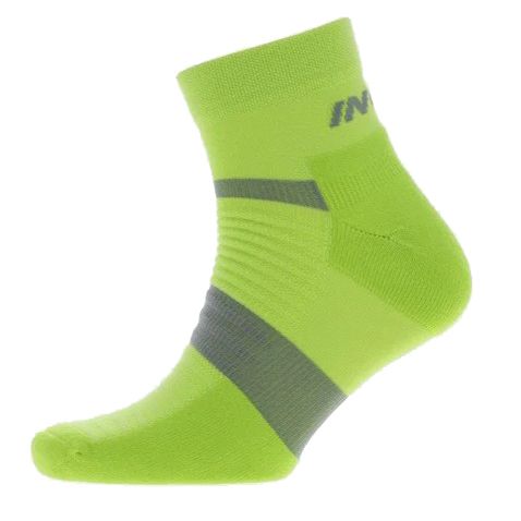 Шкарпетки для бігу Inov-8 Active Mid лаймові унісекс