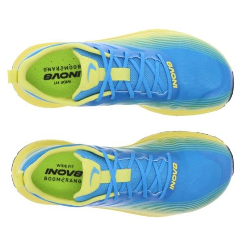 Кросівки для бігу трейлові чоловічі Inov-8 TrailFly Speed блакитно-жовтий