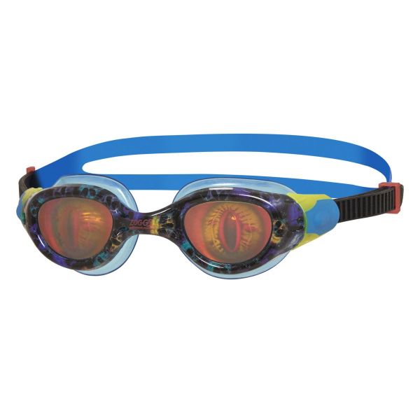 Окуляри для плавання дитячі Zoggs Sea Demon Junior 6-14 років синій