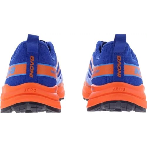 Кросівки для бігу трейлові чоловічі Inov-8 TrailFly Zero W синьо-помаранчевий