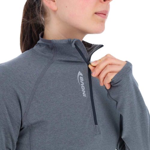 Термокофта для бігу Inov-8 Active HZ жіноча сіра