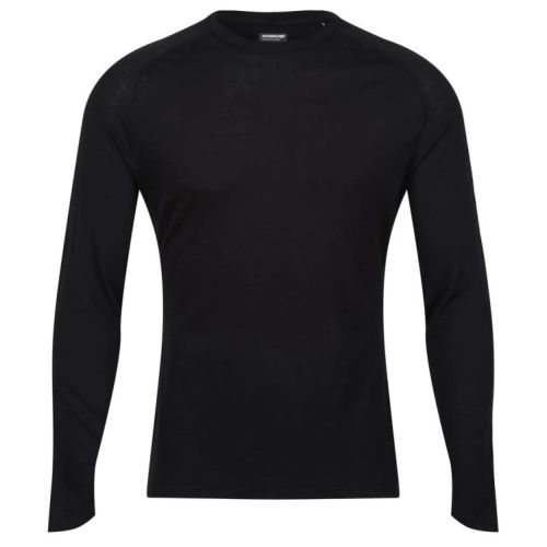 Термокофта для бігу Inov-8 Merino Long Sleeve T-Shirt чоловіча чорна