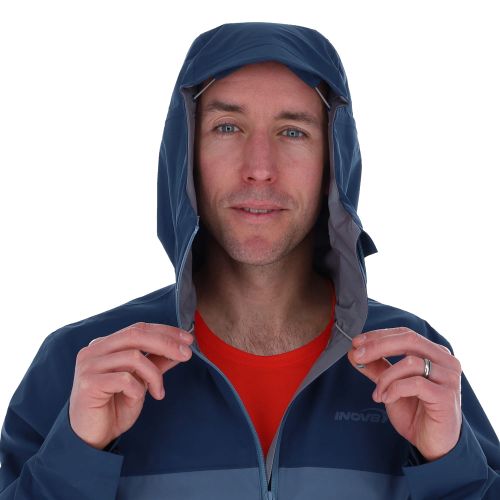 Куртка мембранна для бігу Inov-8 VentureLite Jacket FZ чоловіча синій