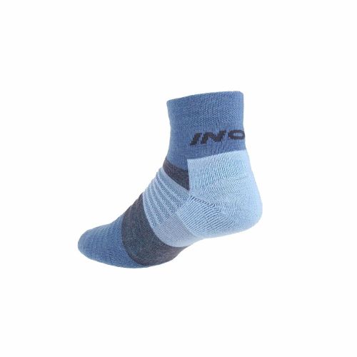 Шкарпетки для бігу Inov-8 Active Mid синьо-блакитні унісекс