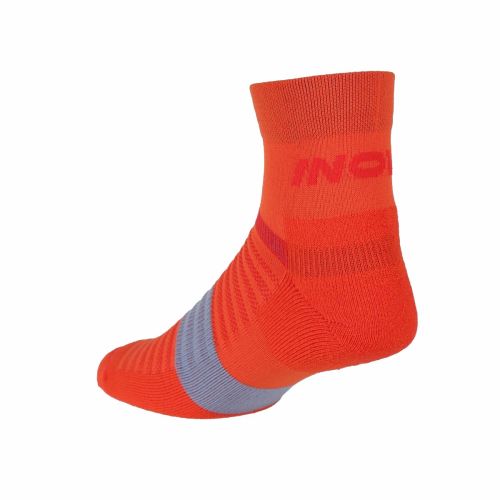 Шкарпетки для бігу Inov-8 Active Mid червоно-блакитні унісекс