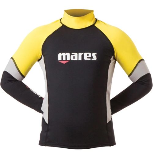 Реглан сонцезахисний Mares Rash Guard UPF BLOCK +80 дитячий чорно-жовтий