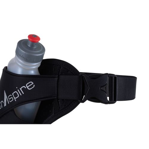 Пояс для бігу UltrAspire Essential Bottle 2,0 з флягою чорний
