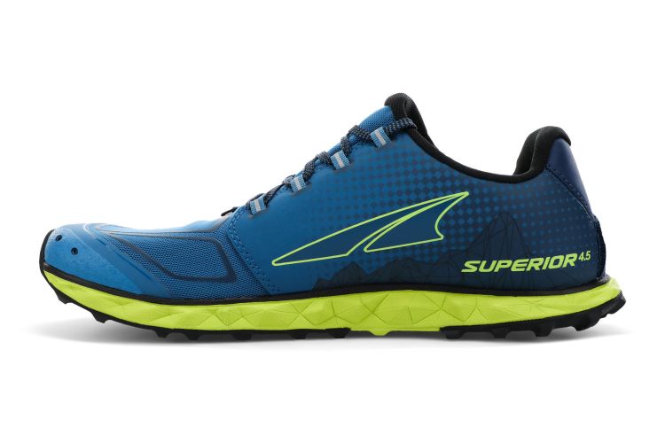 Кросівки для бігу чоловічі Altra Superior 4.5 синьо-салатовий