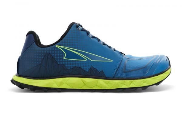 Кросівки для бігу чоловічі Altra Superior 4.5 синьо-салатовий