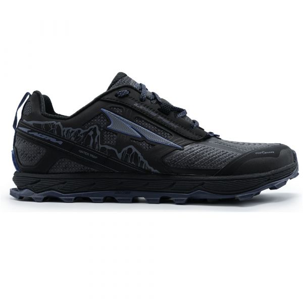 Кросівки для бігу чоловічі Altra Lone Peak 4 LOW RSM мембранні чорно-синій