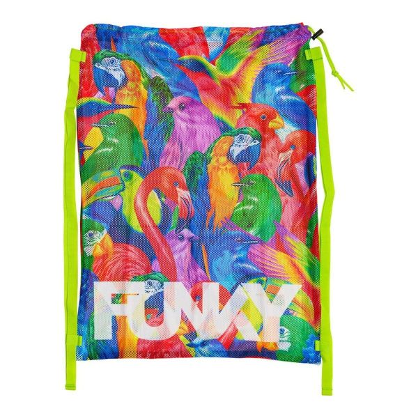 Сумка сітка Funky Bright Birds 65x49 cм різнокольорова