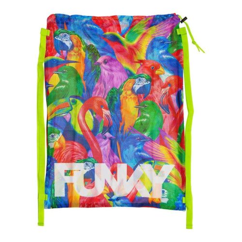 Сумка сітка Funky Bright Birds 65x49 cм різнокольорова