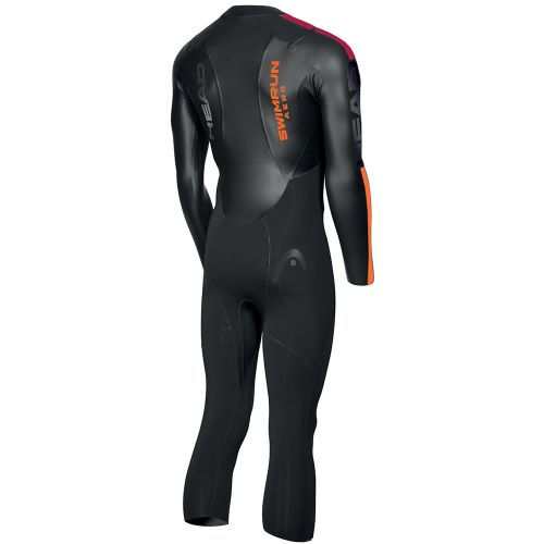 Гідрокостюм для свімрану Head Swimrun Aero 4.2.1.5 mm чоловічий чорно-помаранчевий