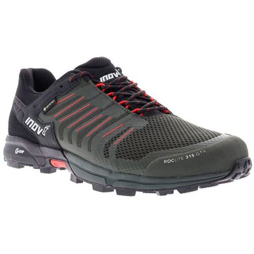 Кросівки для бігу чоловічі Inov-8 Roclite G 315 GTX оливково-чорний