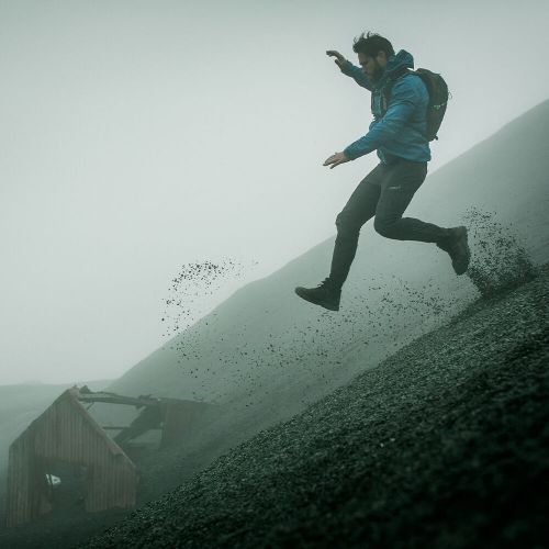 Кросівки для бігу Inov-8 Roclite Pro G 400 GTX чорні трейлові чоловічі