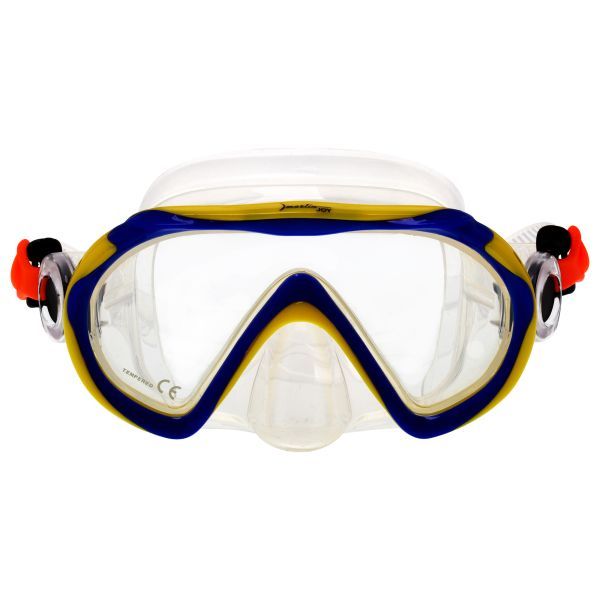 Маска для підводного плавання дитяча Marlin Joy Blue/Yellow