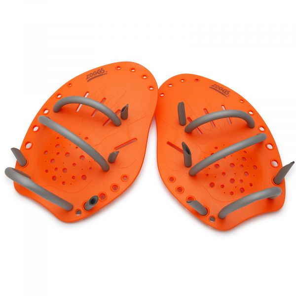Лопатки для плавання Zoggs Matrix Hand Paddle помаранчеві M