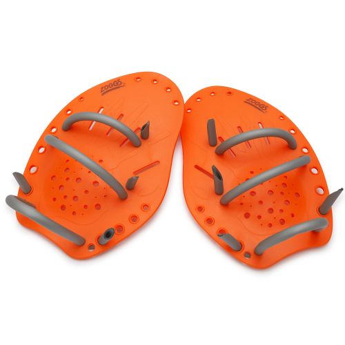 Лопатки для плавання Zoggs Matrix Hand Paddle помаранчеві M