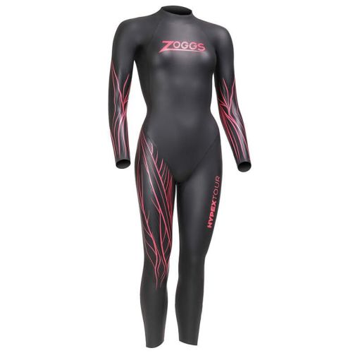 Гідрокостюм для триатлону Zoggs Hypex tour FS 1,5.2.3 mm жіночий (чорно-червоний)