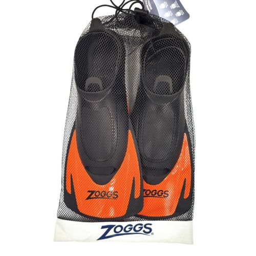 Ласти для плавання короткі Zoggs Energy (чорно-помаранчевий)