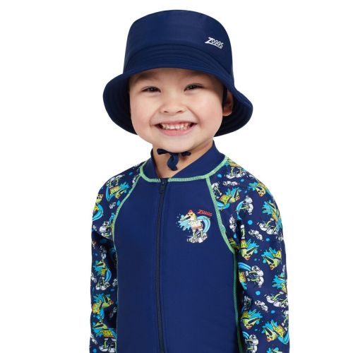 Панамка Zoggs Barlins Bucket Hat дитяча синя